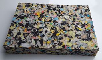 Rebonded Bondex Süngerpan